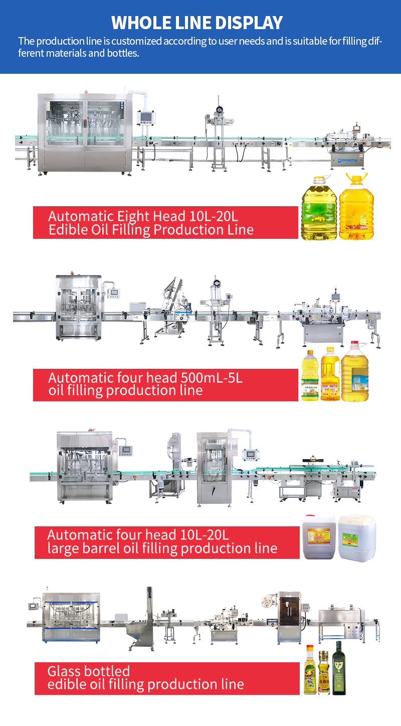 Oil Filling Automatic Line