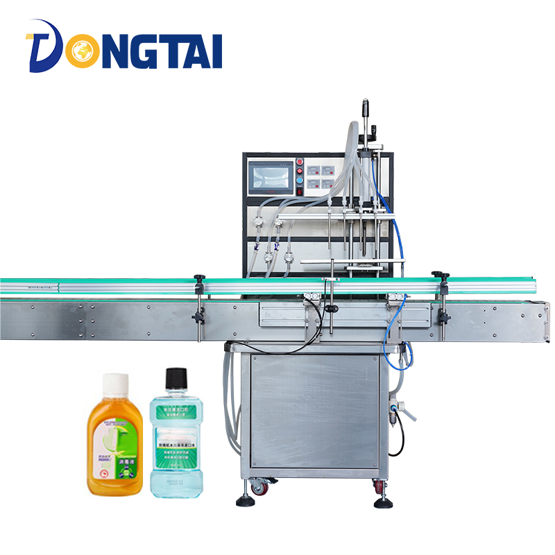 Fully automatic four head high-efficiency production paste filling machine