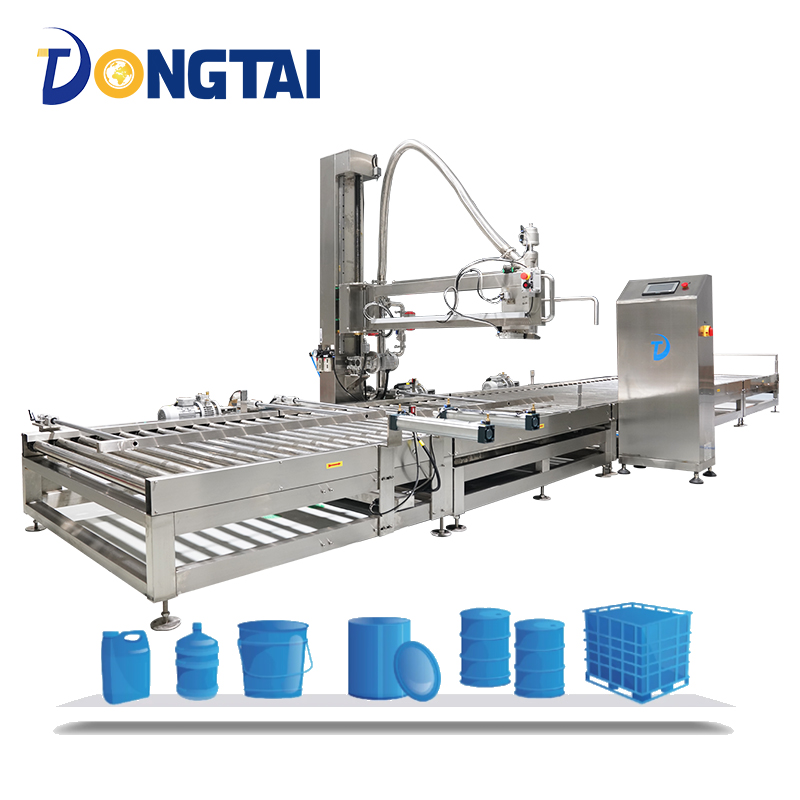 Large barrel liquid quantitative filling machine