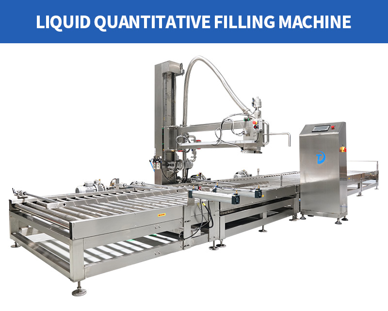 Large barrel liquid quantitative filling machine