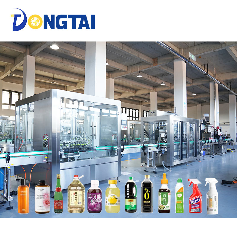 Fully automatic liquid tracking customized filling head production line