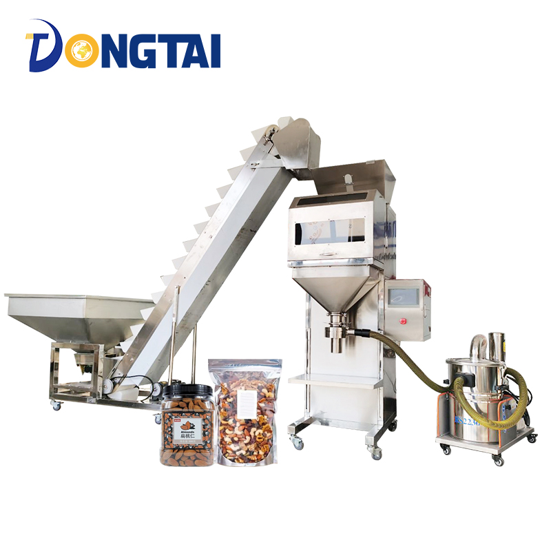 Semi-Automatic Snack Industry Nuts, Beans, Cereals, And Seed Granules Weighing Filling Sealing Machine