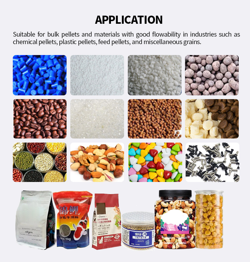 Granules filling machine