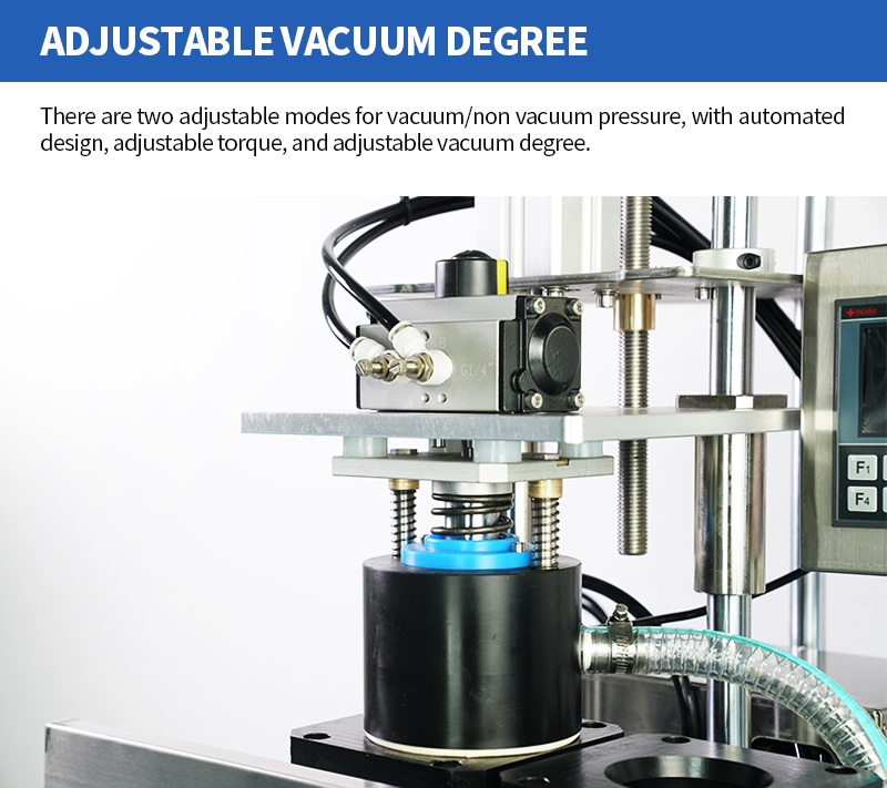 Vacuum capping machine