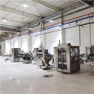 SHAMPOO FILLING PRODUCTION LINE MOROCCAN CUSTOMER SITE