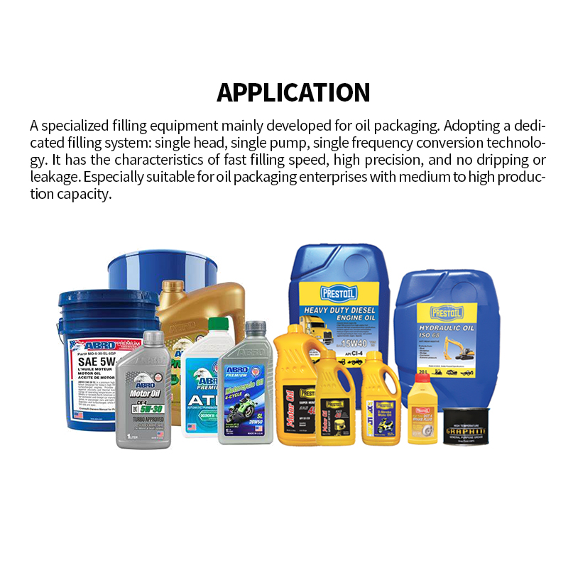 Automatic weighing lubricating oil filling machine