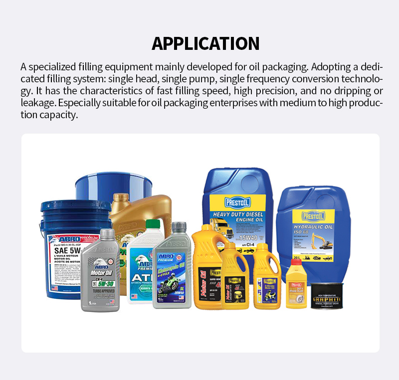 engine oil filling machine