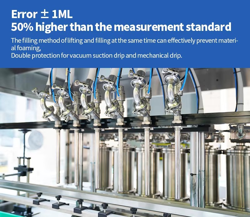 Disinfectant filling machine