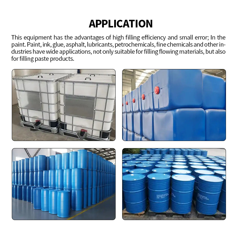 200kg weighing liquid filling machine