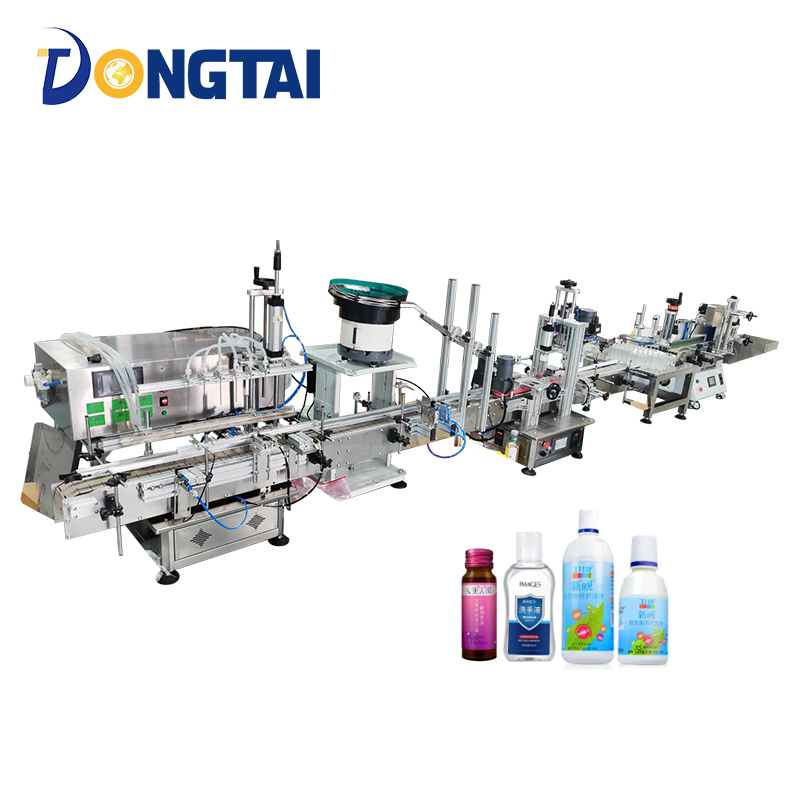 Automatic Desktop Peristaltic Pump filling machine production line
