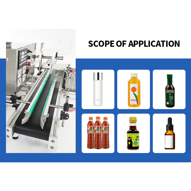 Automatic Desktop Peristaltic Pump filling machine production line