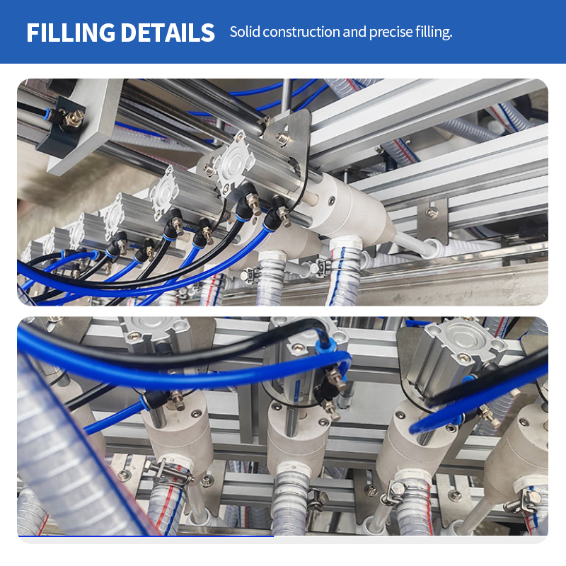 Automatic Desktop Peristaltic Pump filling machine production line