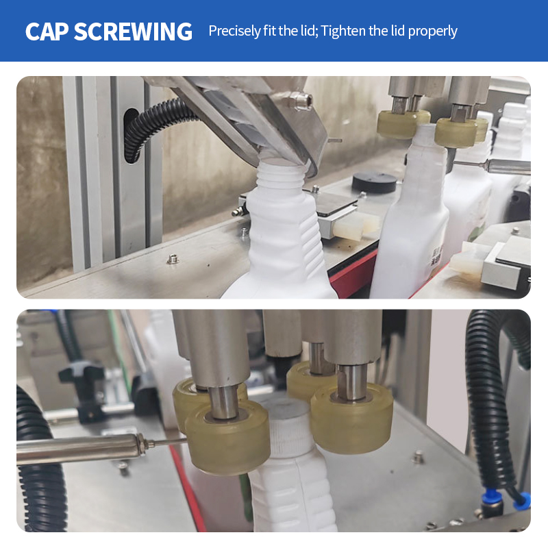 Automatic Desktop Peristaltic Pump filling machine production line