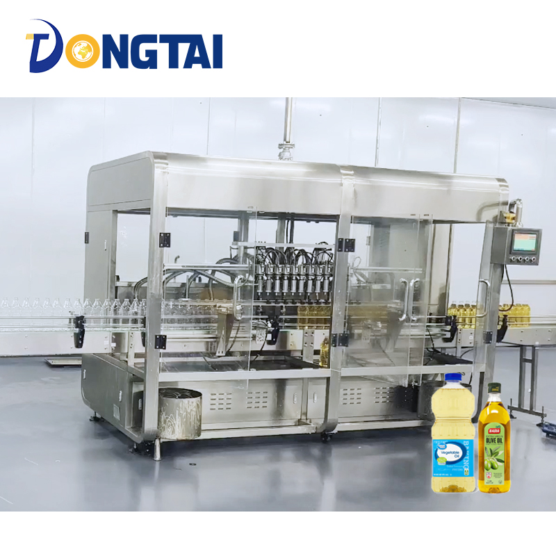 Automatic flow meter type edible oil filling machine