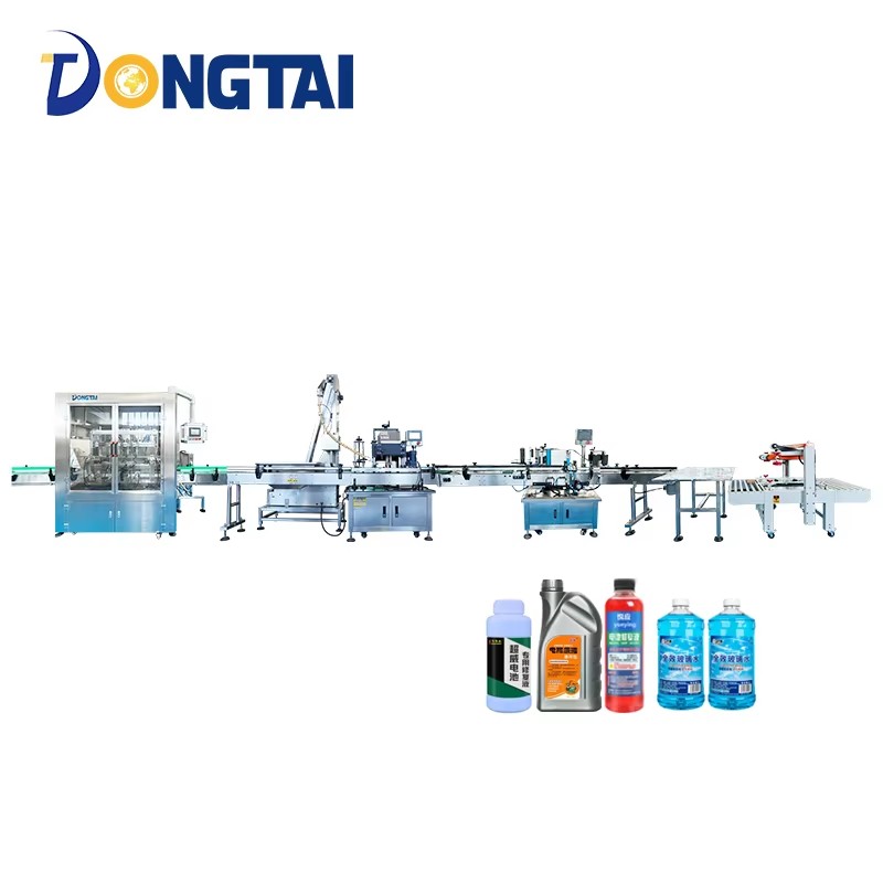 Automatic Servo Motor Piston Antifreeze Production Line