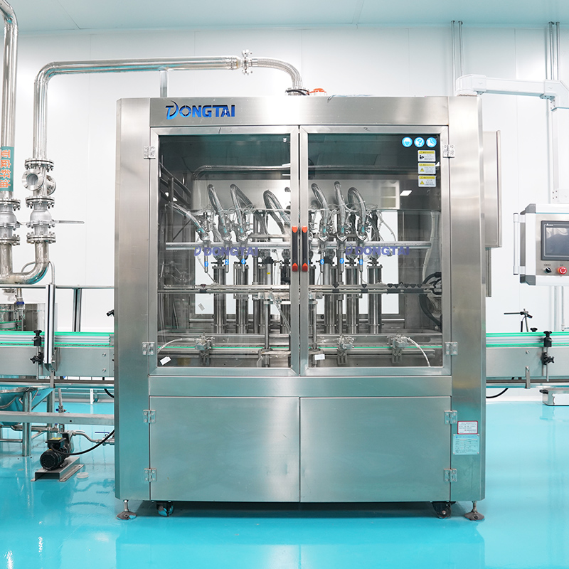 Automatic Glass Jar Filling Machine Line Plastic Bottle Olive Oil Liquid Filling Capping and Labeling Production Line