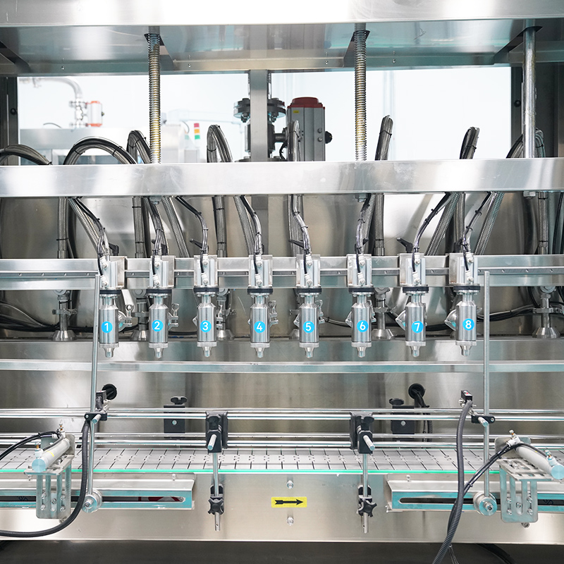 Full Automatic Sus304 Bottle Filling Machines for Making Olive Oil cooking oil