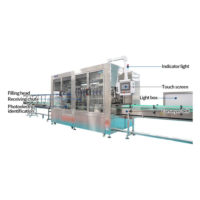 Full Automatic Sus304 Bottle Filling Machines for Making Olive Oil cooking oil