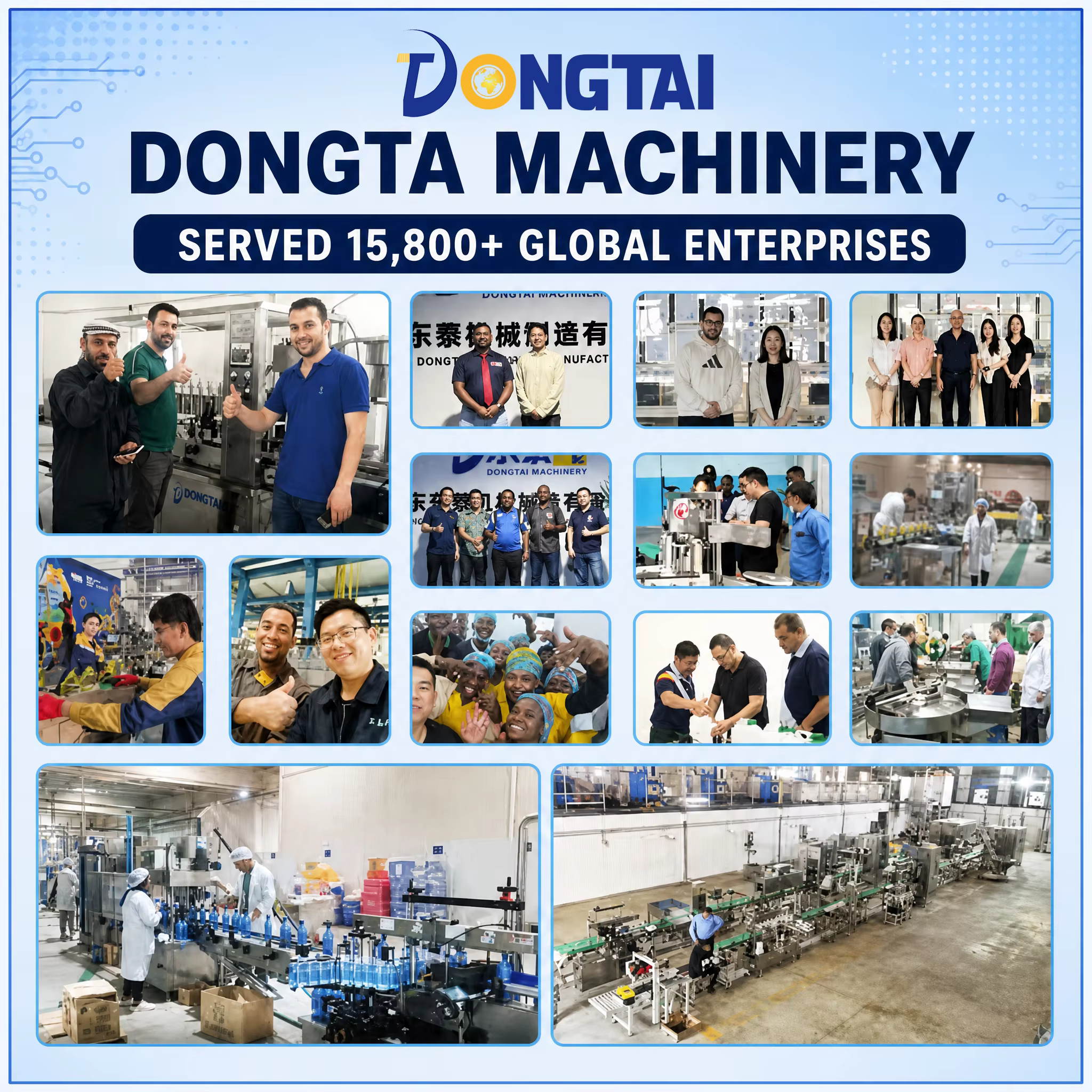 AutomaticTracking Edible Olive Cooking Oil Vinegar Soy Servo Gear Pump Filling Labeling and Packing Machinery Production Line