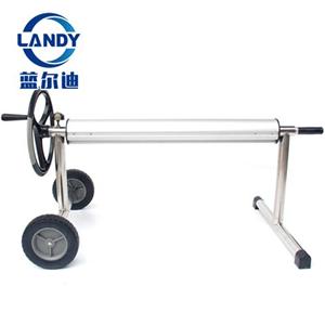 Retail Stainless Steel High Quality Ground Swimming Pool Solar Cover Reel Roller