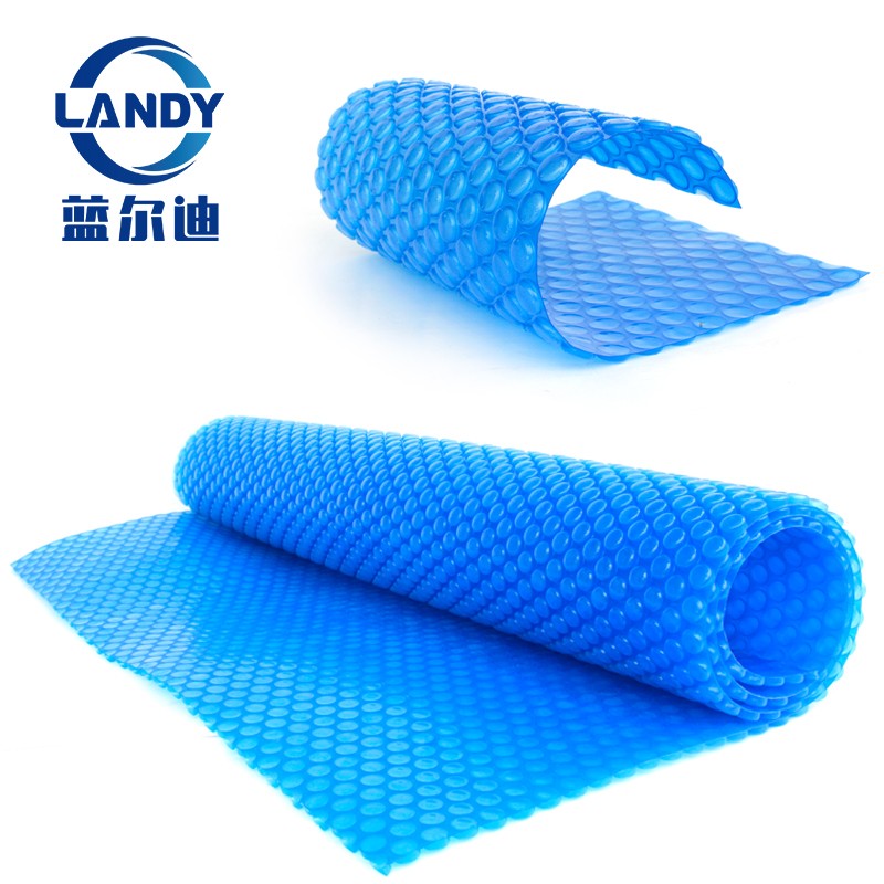 2021 hot sale LDPE bubble heater swimming pool solar cover blue bubble pool covers