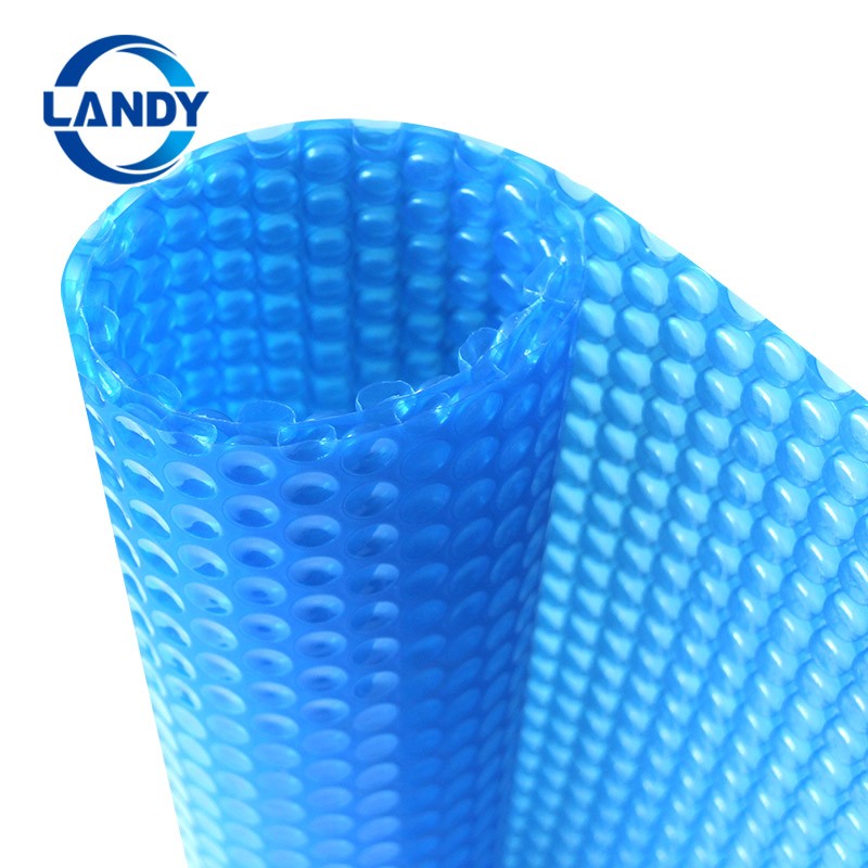 2021 hot sale LDPE bubble heater swimming pool solar cover blue bubble pool covers