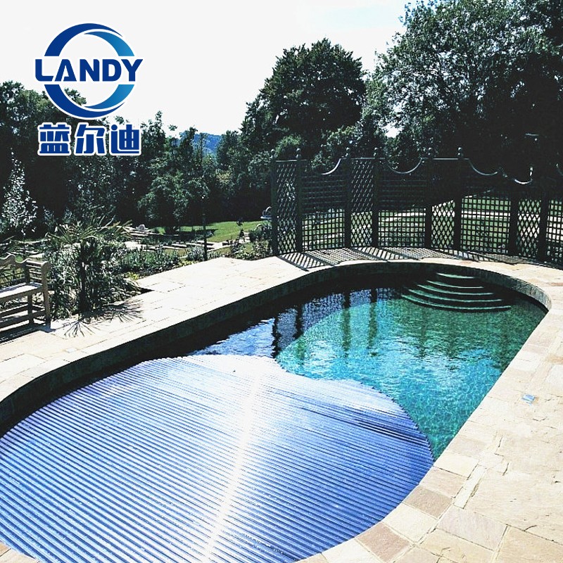Automatic Reel Slatted Pool Cover For Safety