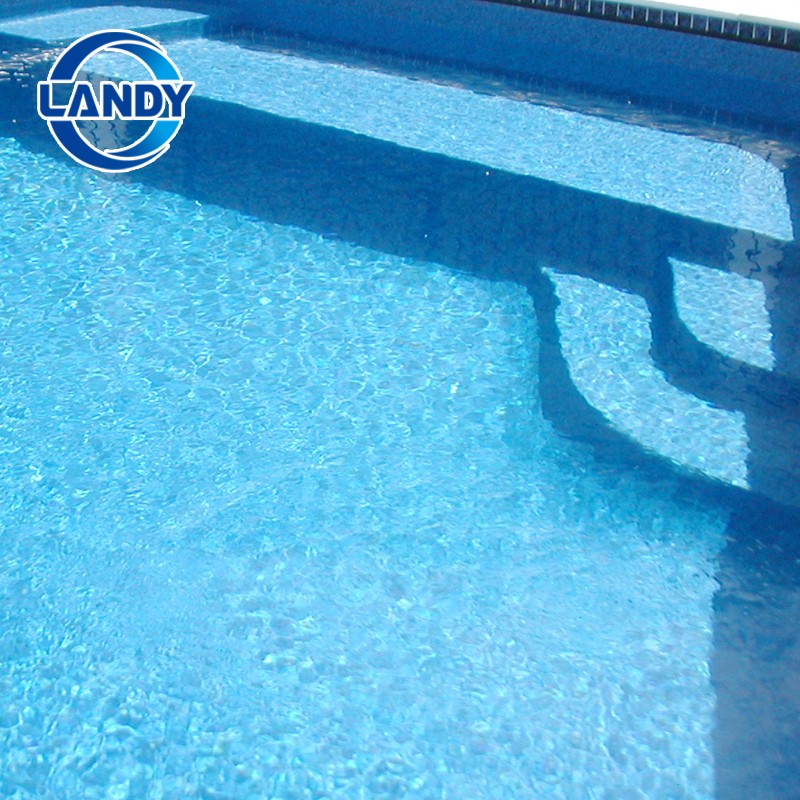 Revestimento de PVC reforçado de 1,5 mm resistente a raios ultravioleta para piscinas subterrâneas