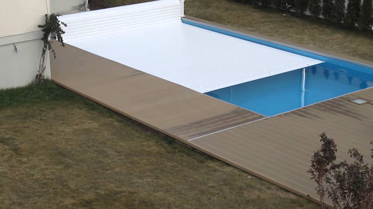 automatic retractable pool cover