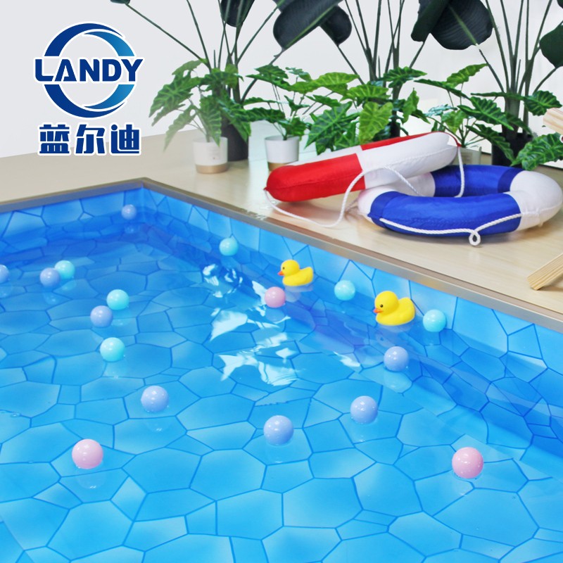 New PVC 3D Water Cube Above Ground Swimming Pool Liner