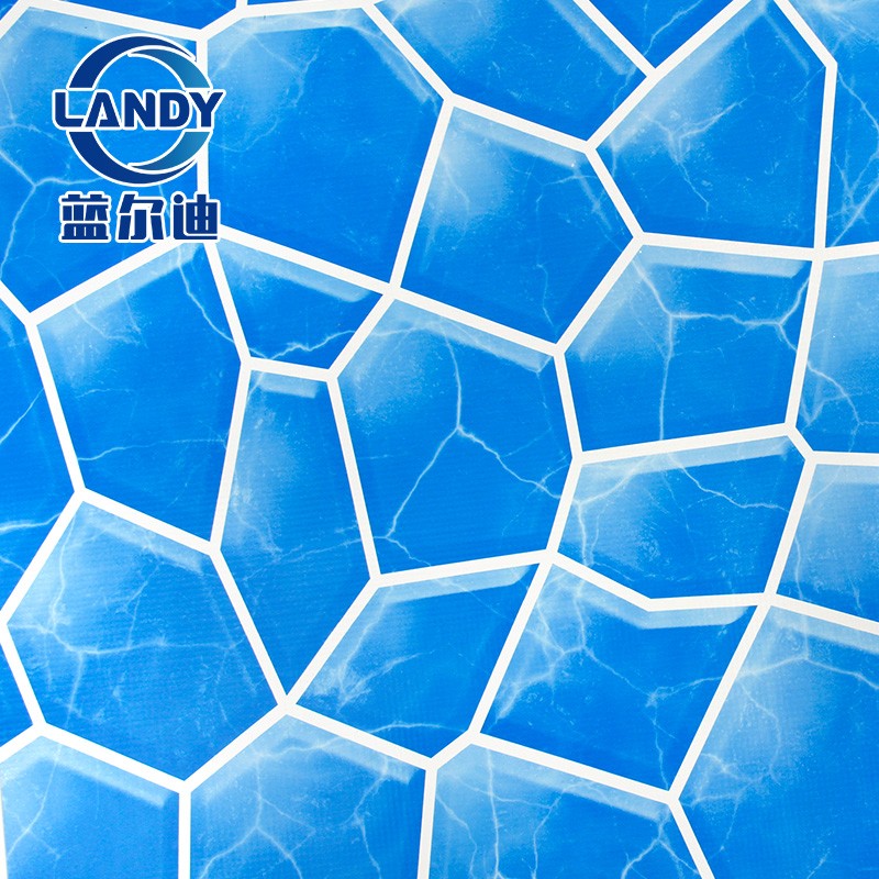 New PVC 3D Water Cube Above Ground Swimming Pool Liner