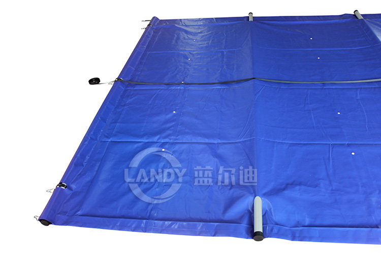 solid deck pool cover