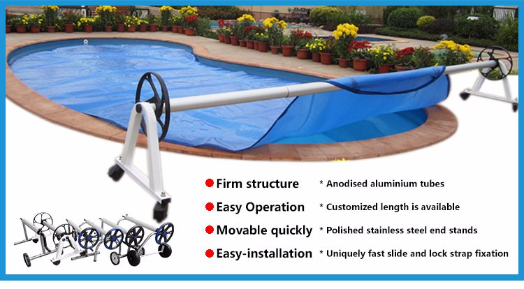 Supply Pool Cover With Reel Commercial Ground Swimming Pool Cover