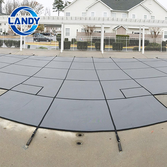 Professional mesh safety swimming pool cover