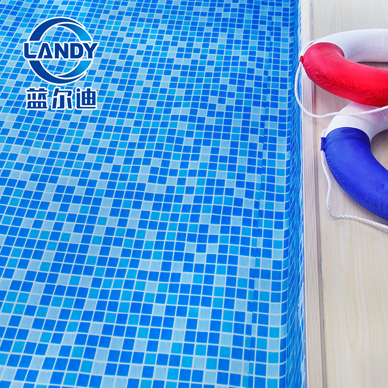 High Quality PVC Custom Blue Vinyl Swimming Pool Liners For Above Ground Pools