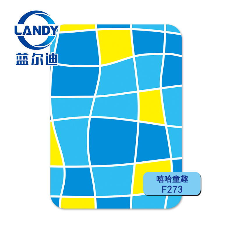 Landy PVC Pool Lining Color Samples