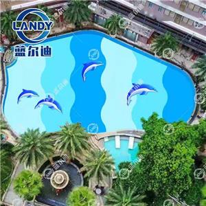 Customized Marine Theme Swimming Pool Liner