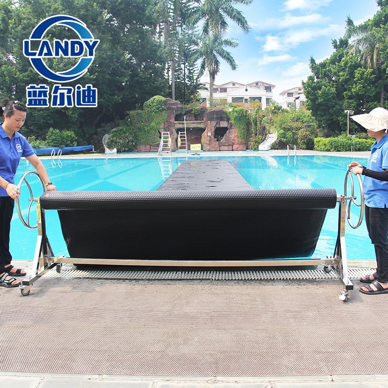 Landy Swimming Pool Cover Reel Set Inground Pool Cover Solar Blanket Roller  Reel, Up to 21-Feet Wide x 40-Feet Length Landy Swimming Pool Cover Reel  Set Ingro  : r/pools