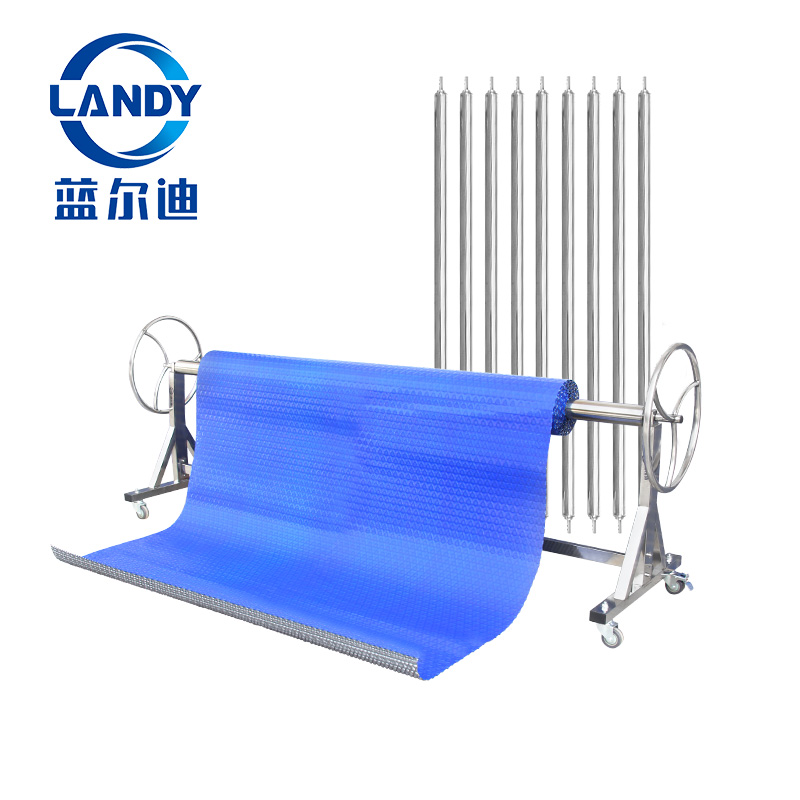 pool cover roller stainless steel