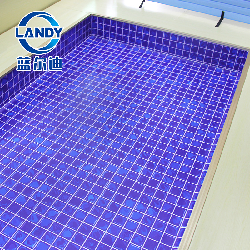 Navy Blue Mosaic Pool Liners