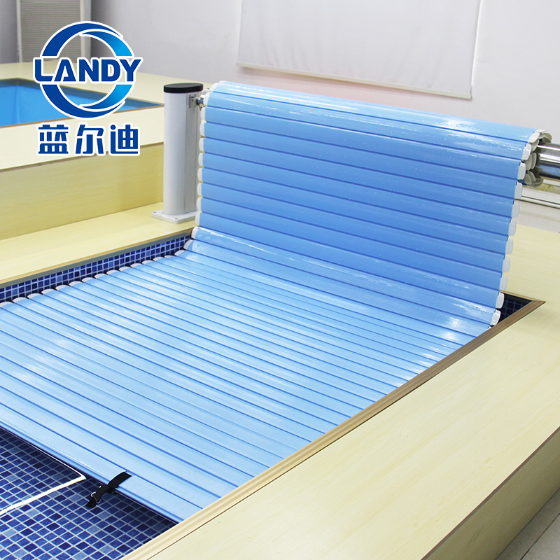 Landy Blue Automatic Pool Cover