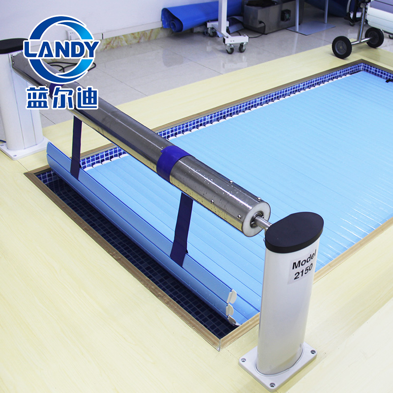 Landy Blue Automatic Pool Cover
