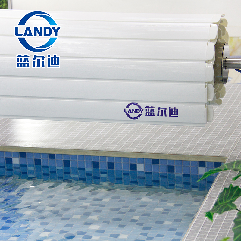 Landy Custom Printed Logo Automatic Swimming Pool Covers