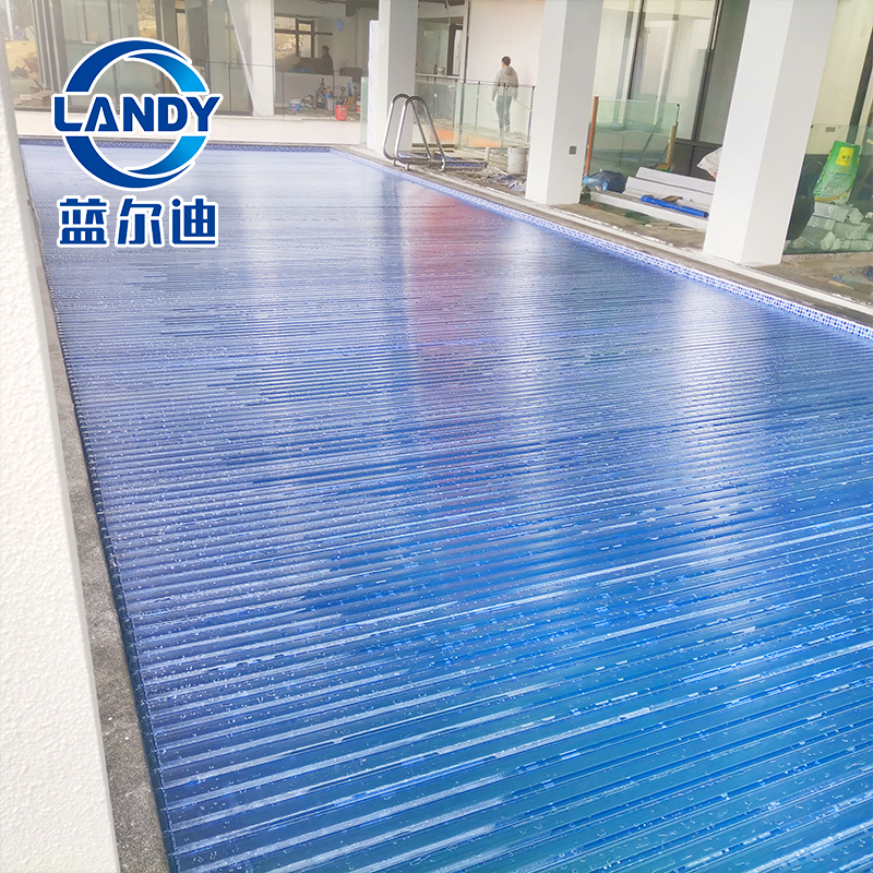 Electric Waterproof Polycarbonate Swimming Pool Cover Roller System