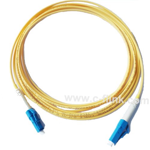 LC To LC Single Mode Fiber Optic Patch Cable