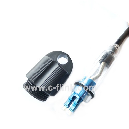 Outdoor Waterproof IP67 LC Fiber Optic Patch Cord