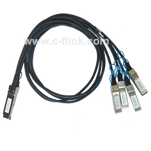 100G QSFP28 To 4xSFP28 25G Direct Attach Copper Cable