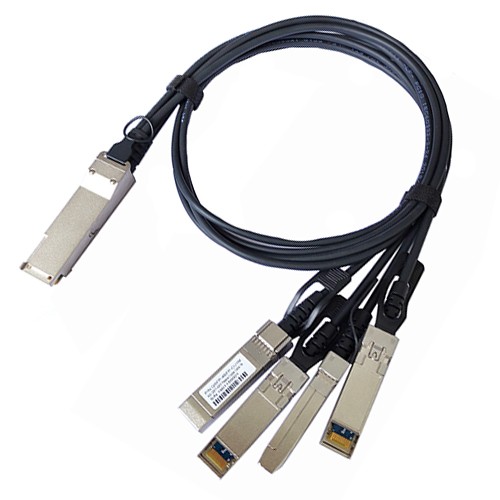 40G QSFP Plus Para 4xSFP Plus twinaxiales de cable de cobre DAC