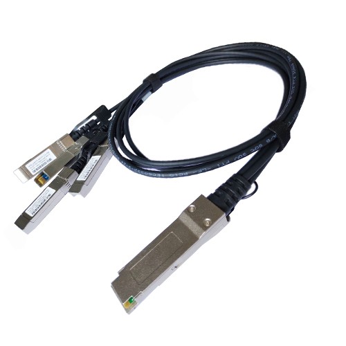 40G QSFP Plus To 4xSFP Plus Twinax DAC Copper Cable