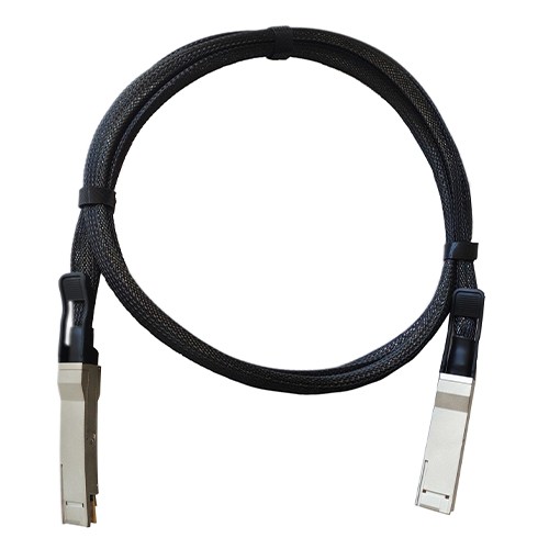 QSFP-DD PAM4 400G cable de cobre pasivo